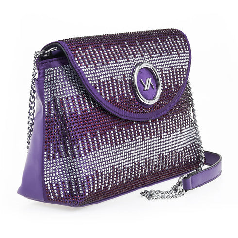 Verde Γυναικεία Τσάντα Ώμου 16-7123 Μωβ